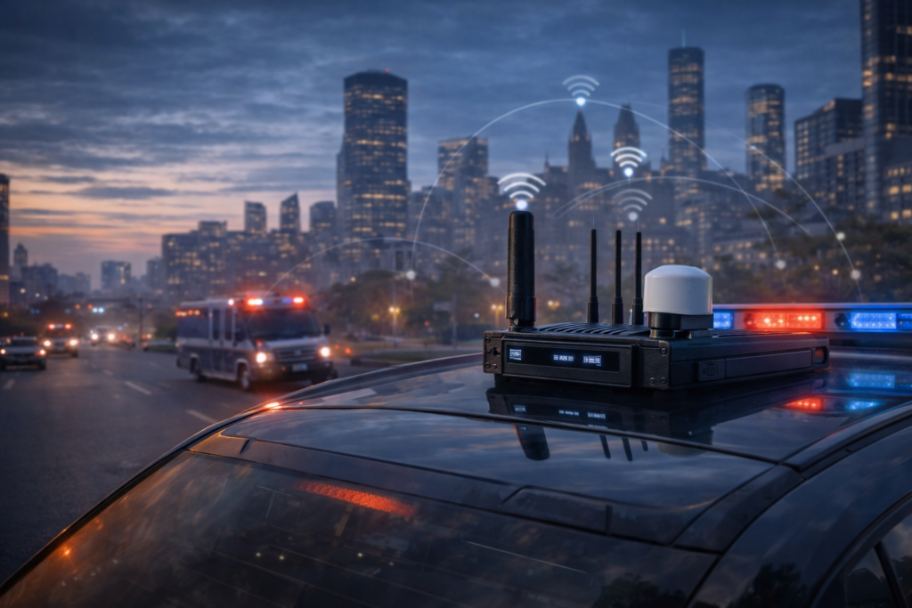 Public Safety Antennas for LMR and Mission-Critical Broadband