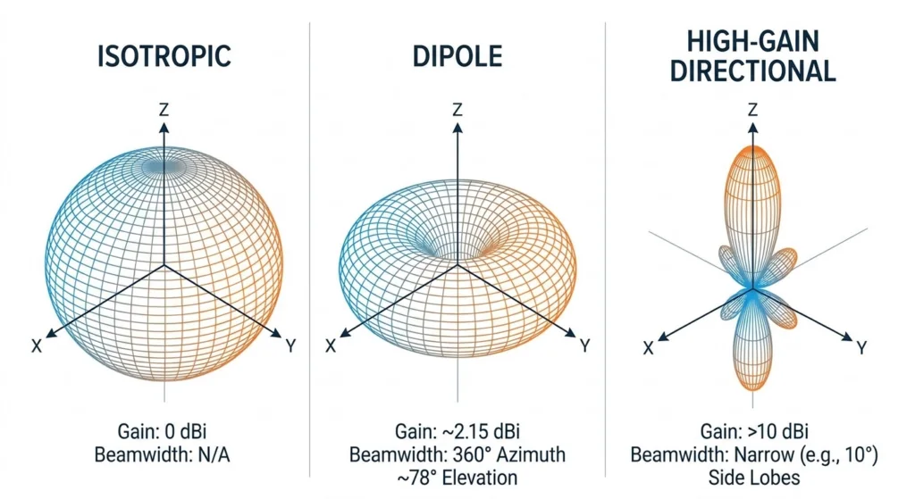What Is Antenna Gain? explanatory diagram 1