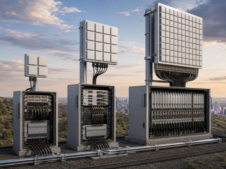 Industrial 5G IoT deployment connecting sensors, gateways and smart infrastructure