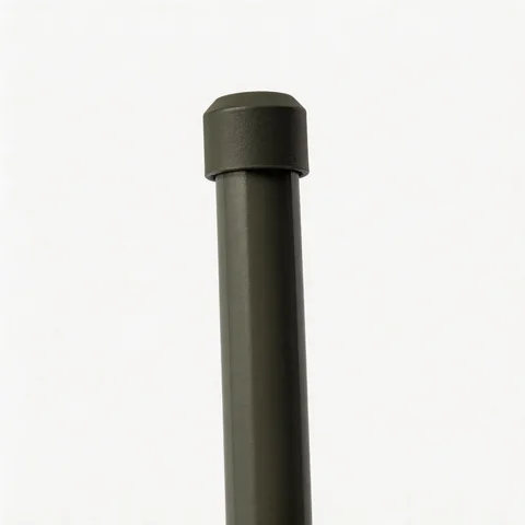 GL-500V-2 fiberglass omni antenna connector and mounting detail view