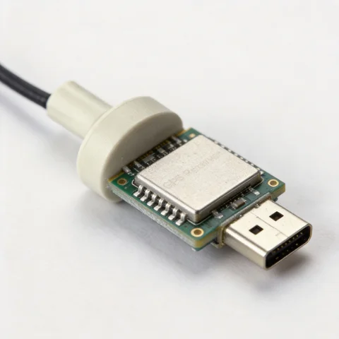 GL-DY218A GPS receiver module connector and mounting detail view
