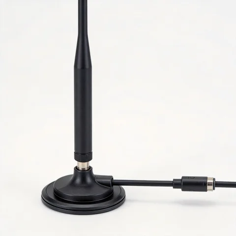 GL-DY284DT magnetic mount antenna connector and mounting detail view