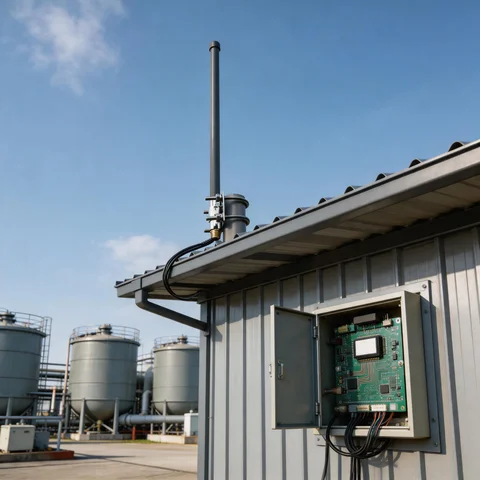 GL-DY8090V6 fiberglass omni antenna application scene 2
