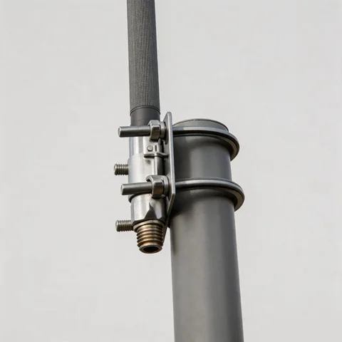 GL-L627FG4D MIMO antenna connector and mounting detail view