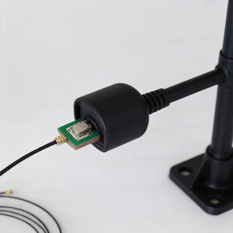 GL049-12 GPS/GNSS antenna connector and mounting detail view