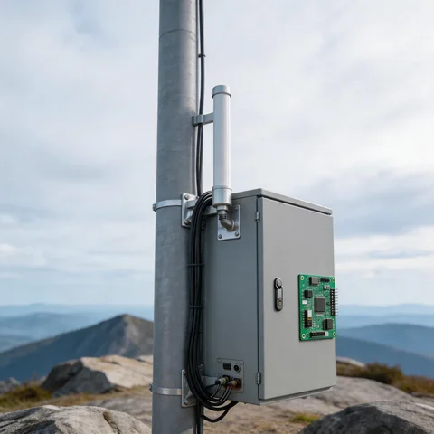 GL2400VH-13 fiberglass omni antenna application scene 2