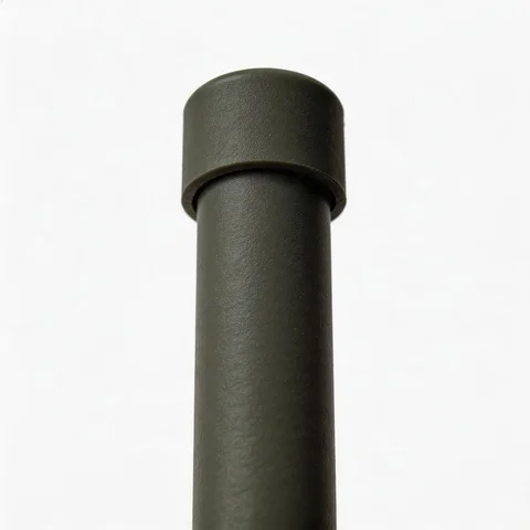 GL6283V-5 fiberglass omni antenna connector and mounting detail view