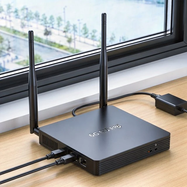 External MIMO Antennas for LTE and 5G FWA Routers home 5G FWA router with external MIMO antennas blog image