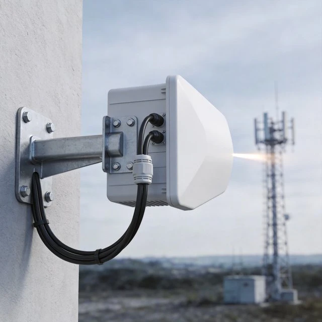 External MIMO Antennas for LTE and 5G FWA Routers outdoor directional MIMO panel installation blog image