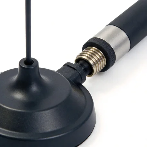 GL-DY828 magnetic mount antenna connector and mounting detail view
