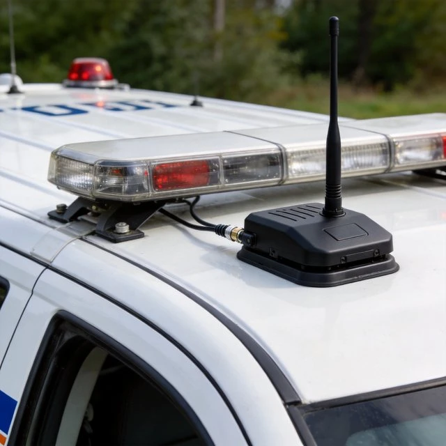 Public Safety Antennas for LMR and Mission-Critical Broadband rugged multiband antenna on an emergency response vehicle blog image