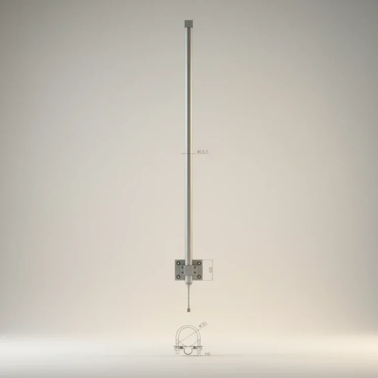 GLZ801 2400~2500/5150-5875/5150-5875MHz RF Antenna 5/8/8 N Male