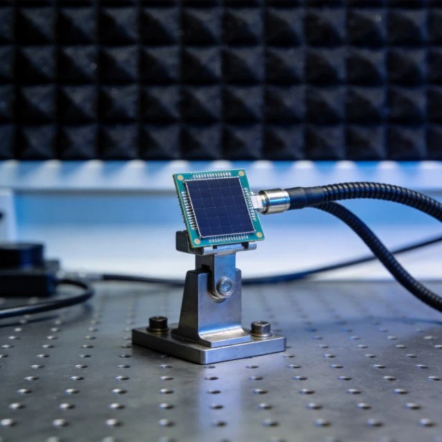 Satellite Direct-to-Cell Connections and Antenna Design satellite antenna design lab for compact devices blog image