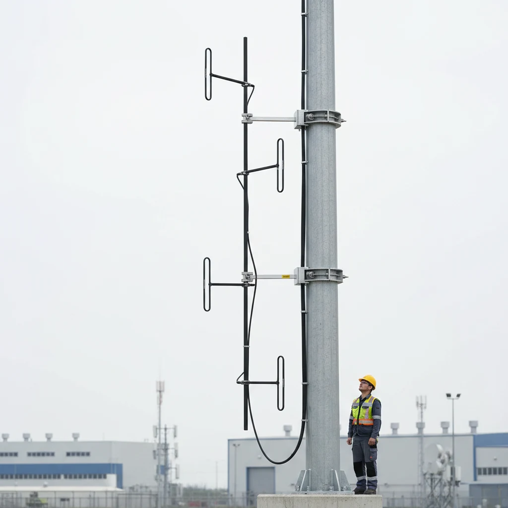 GL-DY015Q9A antenna rooftop installation scene