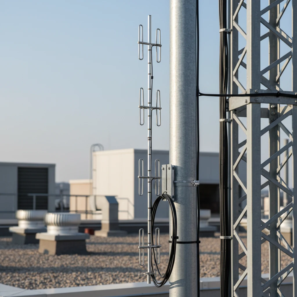 GL-DY150IIA-1 antenna rooftop installation scene