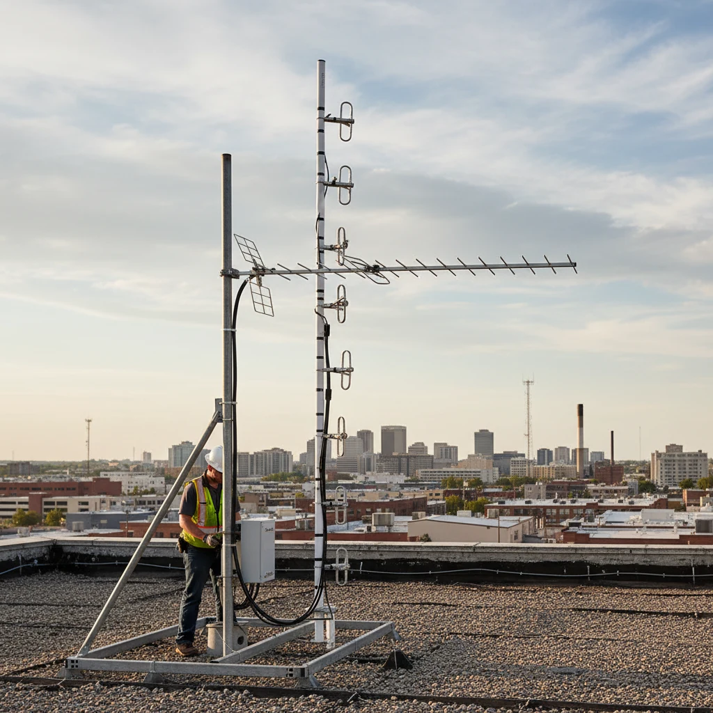 GL-DY150IIA antenna industrial application scene