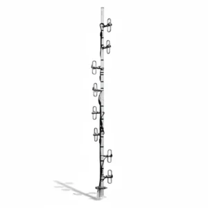 GL-DY150IIA VHF folded dipole array antenna, 134-173 MHz, 500 W