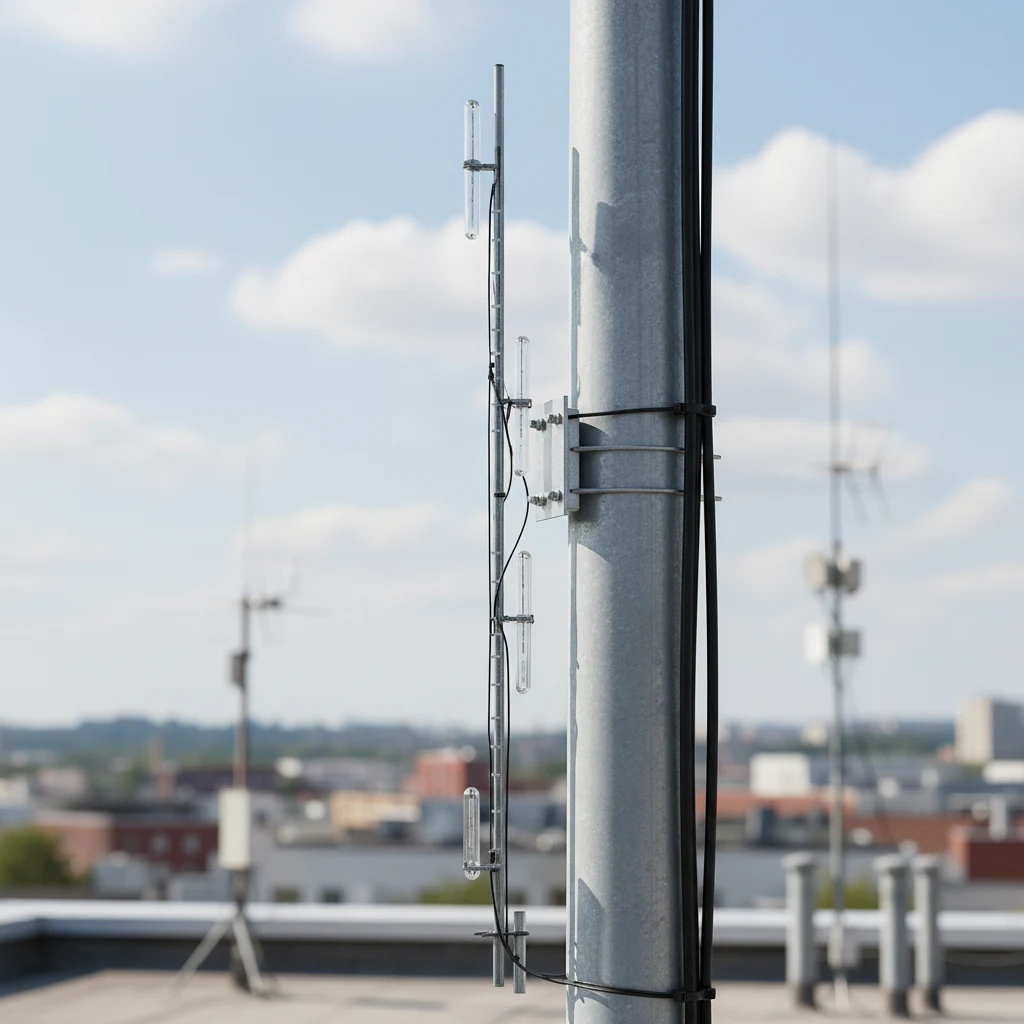 GL-DY150IS antenna rooftop installation scene