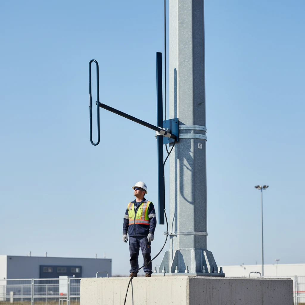 GL-DY150Q3A antenna rooftop installation scene