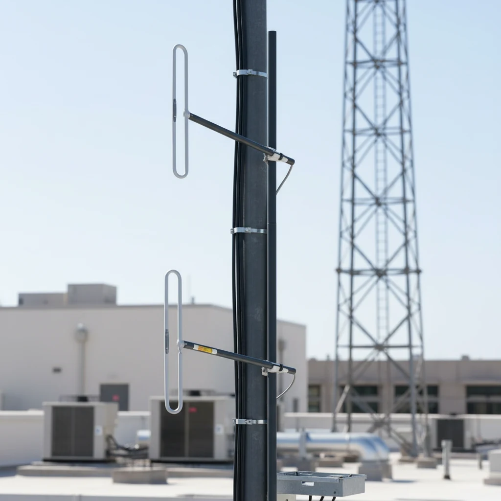 GL-DY150Q6A antenna rooftop installation scene