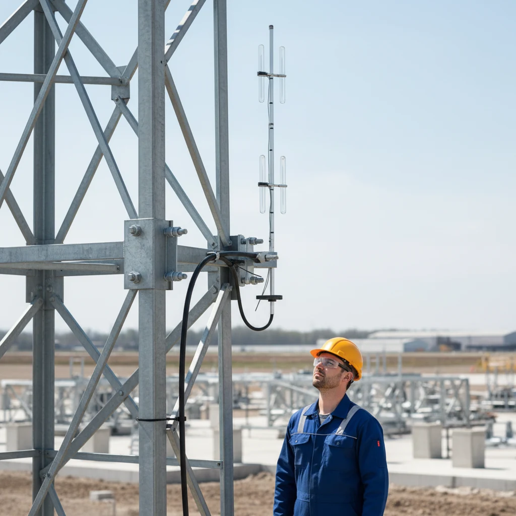 GL-DY280IIA-1 antenna rooftop installation scene