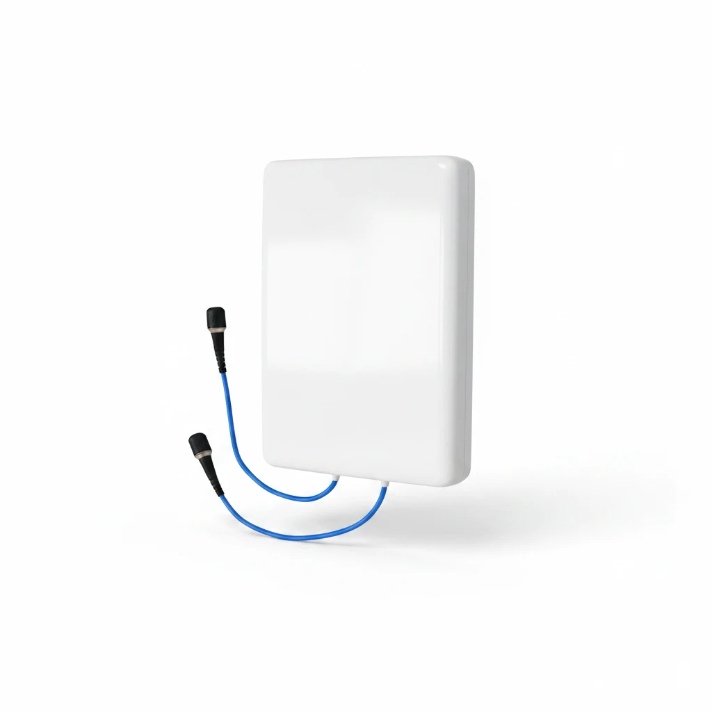 GL-DY7027S7 698-960 / 1710-2700 MHz 6 / 8 dBi 2×N-K Wall Mount Panel Antenna