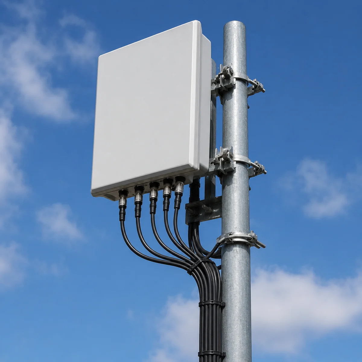 Panel dome and vehicle mount 5G MIMO antenna form factors