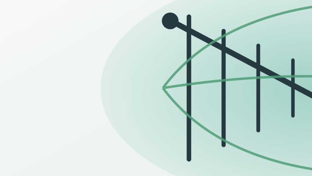 Log-periodic dipole array antenna providing wideband directional coverage