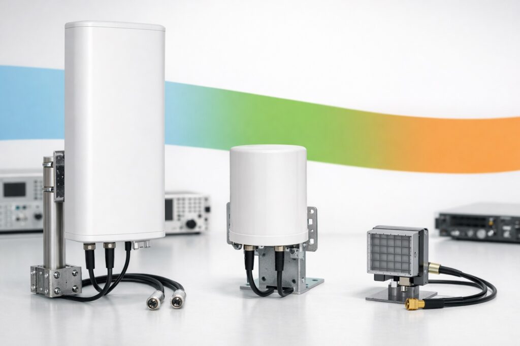 4G LTE and 5G antenna frequency range comparison