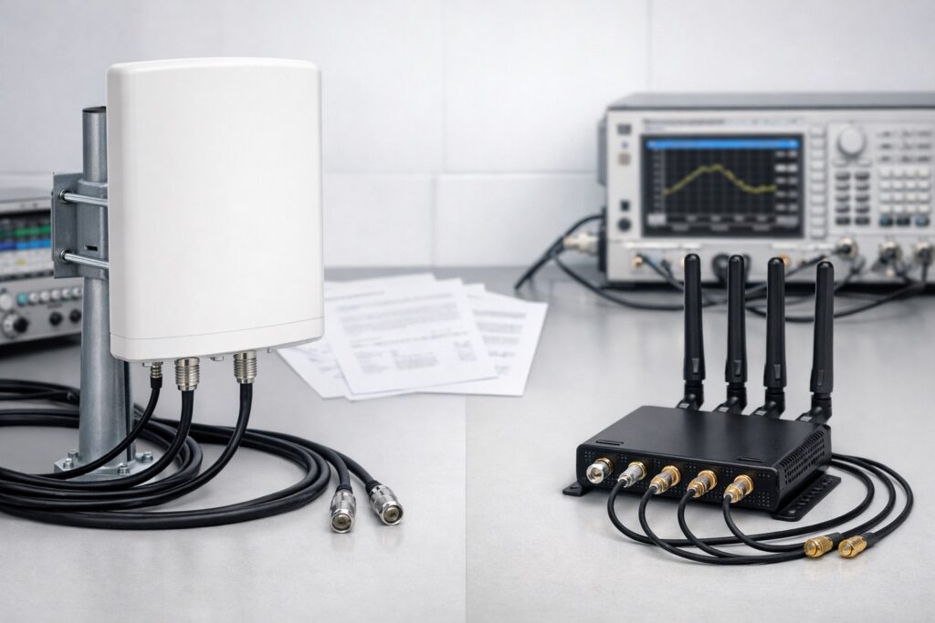 5G antenna upgrade decision path for router installations