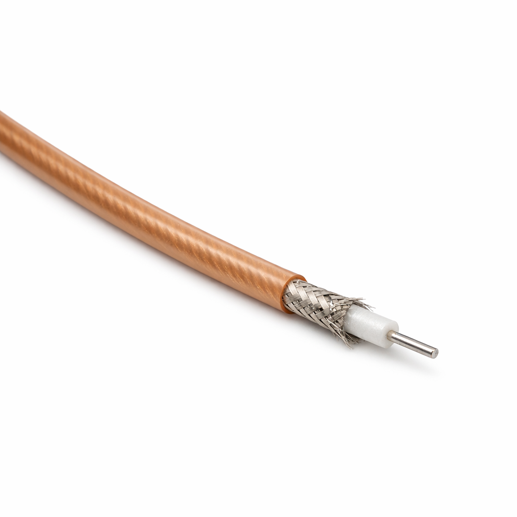 GLRG142 RG142 50 Ohm Coaxial Cable (DC–3GHz)