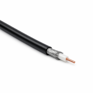 GLRG58 RG58 50 ohm coaxial cable with pvc jacket on a white background