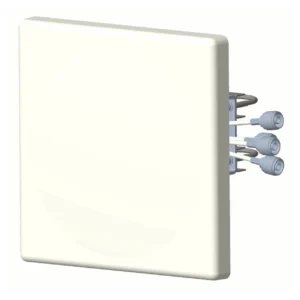 GLVH2471G10BKRY tri-band WiFi 7 flat antenna with four N-male ports