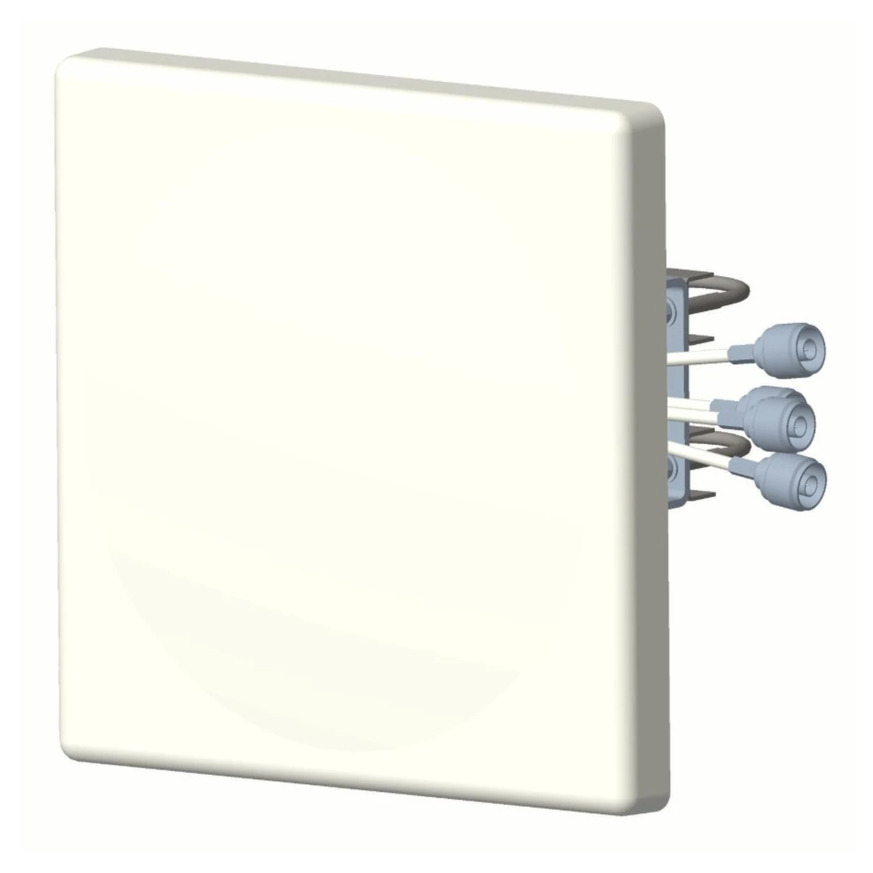 GLVH2471G10BKRY tri-band WiFi 7 flat antenna with four N-male ports