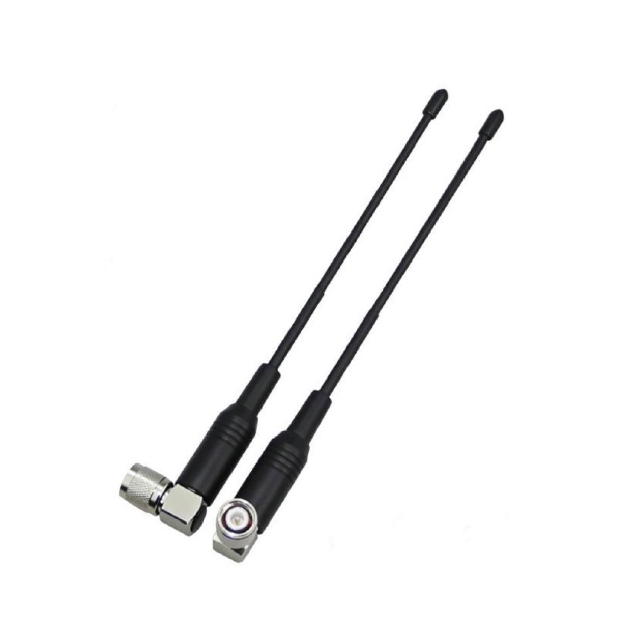 GLEM-915-3 black 902-928 MHz terminal antenna with right-angle TNC male connector