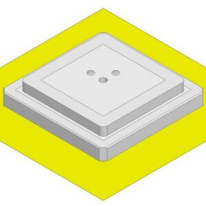 GL1176157522 multi-band GNSS patch antenna on ground plane