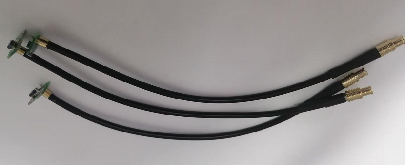 GL8103 MCX to RG174 Cable Assembly with PCB and Inductor