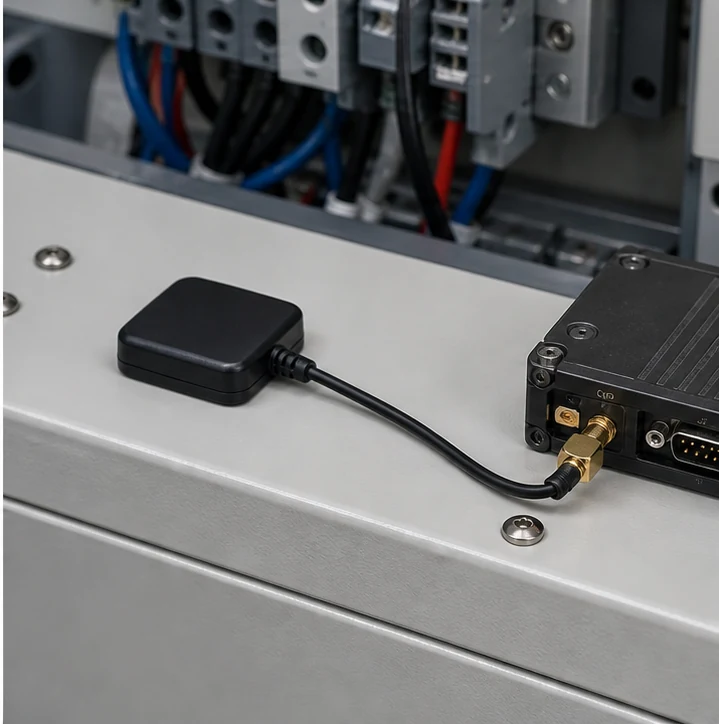GL-DY006 GPS/GNSS antenna connector and mounting detail view