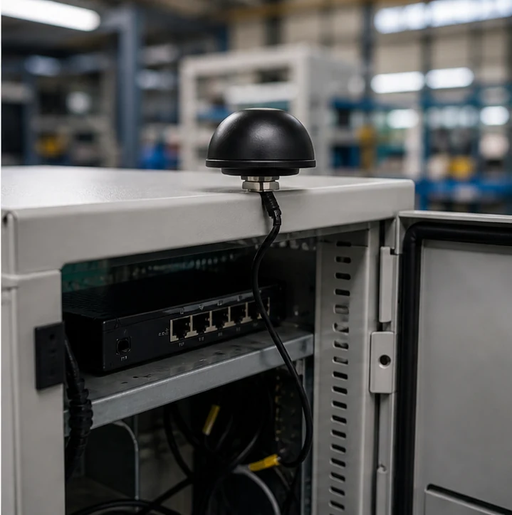 GL-DY604 Product Number connector and mounting detail view
