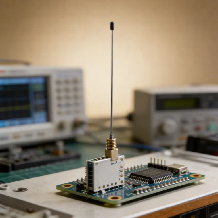 GL-DY8681 868MHz Rubber Antenna 3 SMA Male Connector Mount Phi 5.5*167 application scene image 1