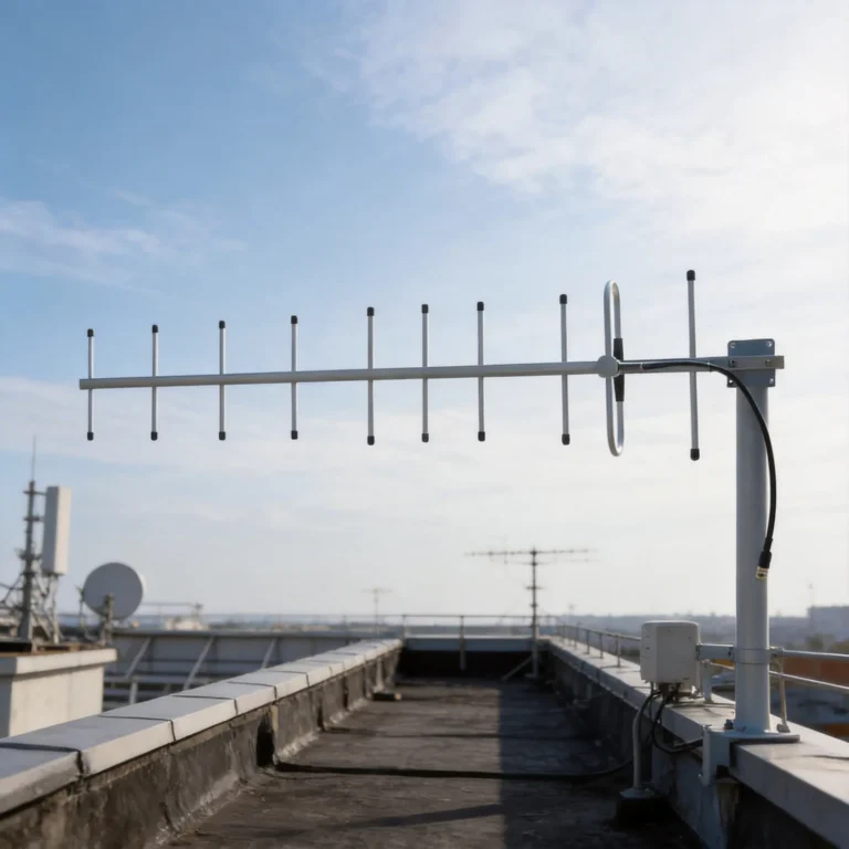 GL-DYU4YG12S 380-470MHz Yagi Antenna 12-14 N Female Connector Mount application scene image 3