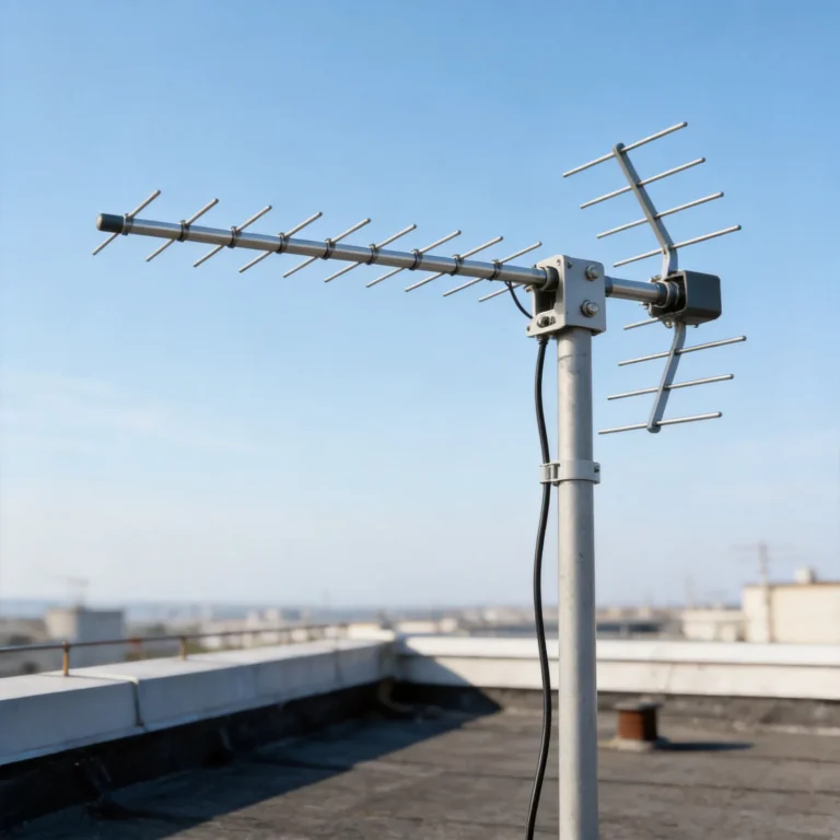 GL-DYU4YG3S 380-470MHz Yagi Antenna 7 N Female Pole Mount RF Antenna application scene image 2