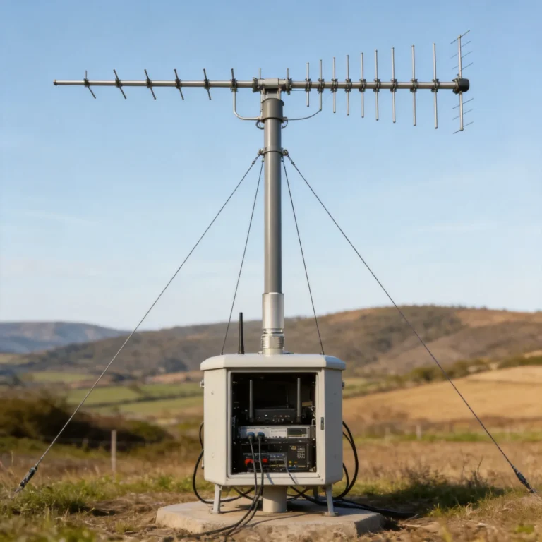 GL-DYU4YG3S 380-470MHz Yagi Antenna 7 N Female Pole Mount RF Antenna application scene image 4