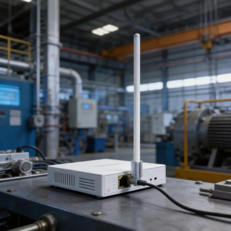GL400V-6 380-450MHz Fiberglass Antenna 6 N Female Pole Mount 321250 application scene image 3