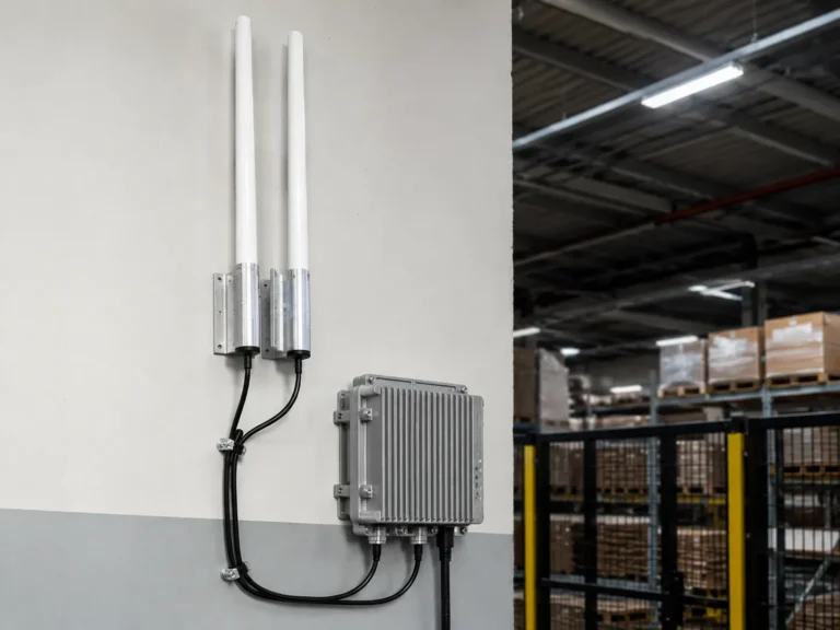 GL868F10 868+/-10MHz Fiberglass Antenna 10dBi SMA Male Pole Mount application scene image 2