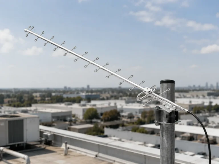 GL868V-14 820-890MHz Yagi Antenna 14dBi N Female Pole Mount RF Antenna application scene image 3