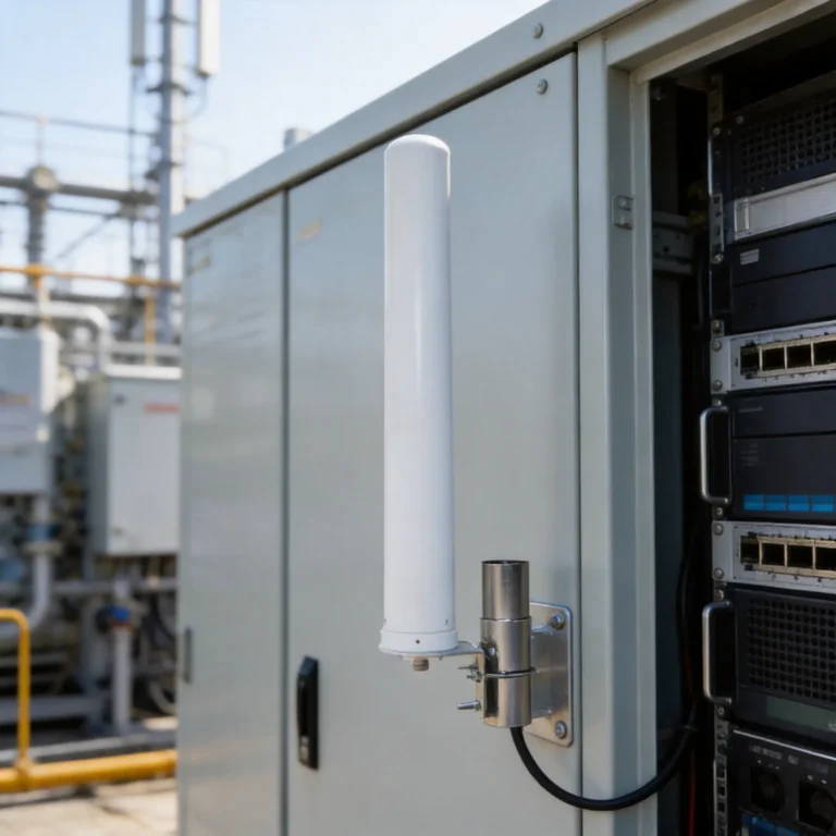 GLF800V6 868+/-10MHz Fiberglass Antenna 6dBi SMA Male Pole Mount application scene image 1