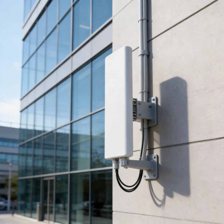 GLF868V10 868+/-10MHz Fiberglass Antenna 10dBi SMA Male Pole Mount application scene image 1
