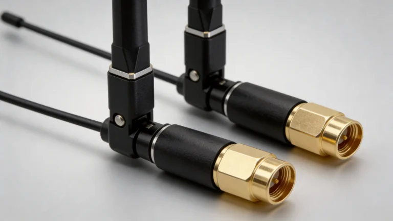GLR03 868MHz Rubber Antenna 3 SMA Male Connector Mount Phi 1.7*104 application scene image 1