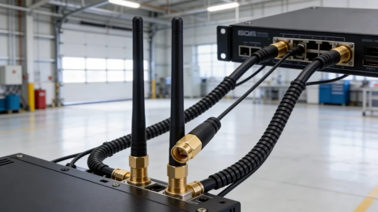 GLR03 868MHz Rubber Antenna 3 SMA Male Connector Mount Phi 1.7*104 application scene image 2